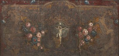 Paliotto: Cristo Crocifisso
