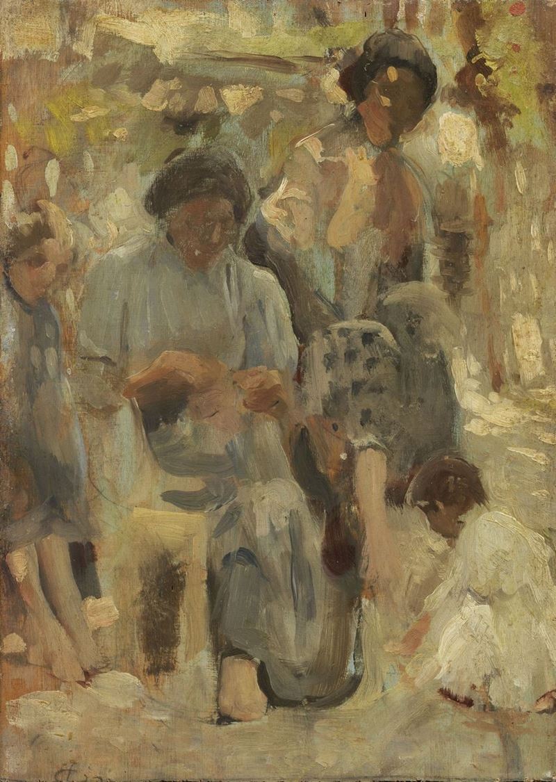 Cesare Ciani - Donne in San Frediano