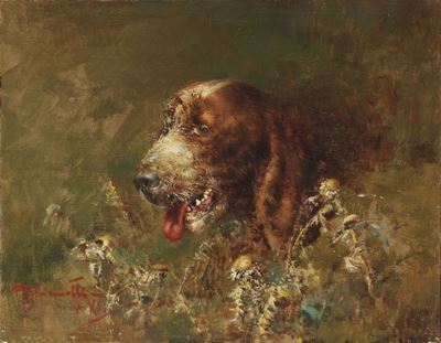 «cane» e «cane con Lepre»