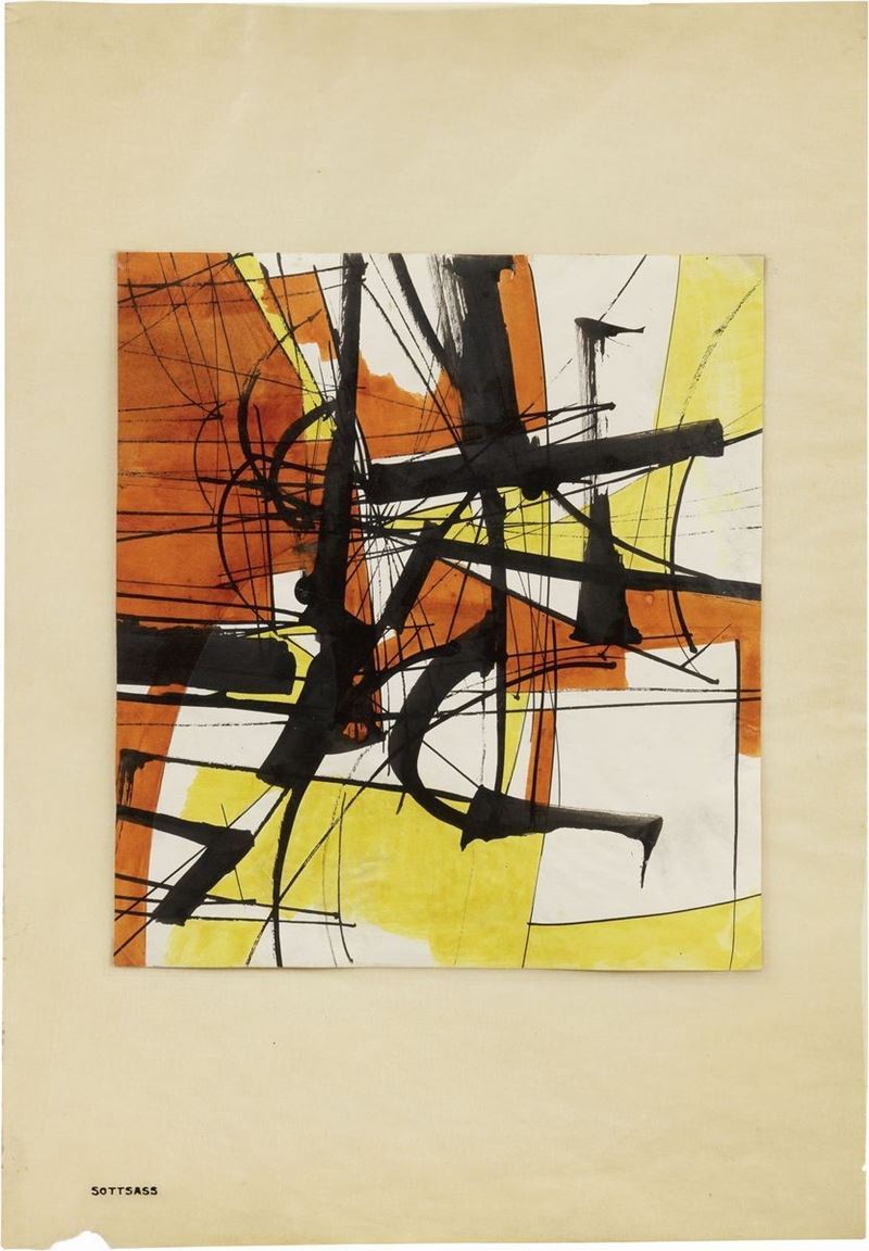 Ettore Sottsass - Senza Titolo