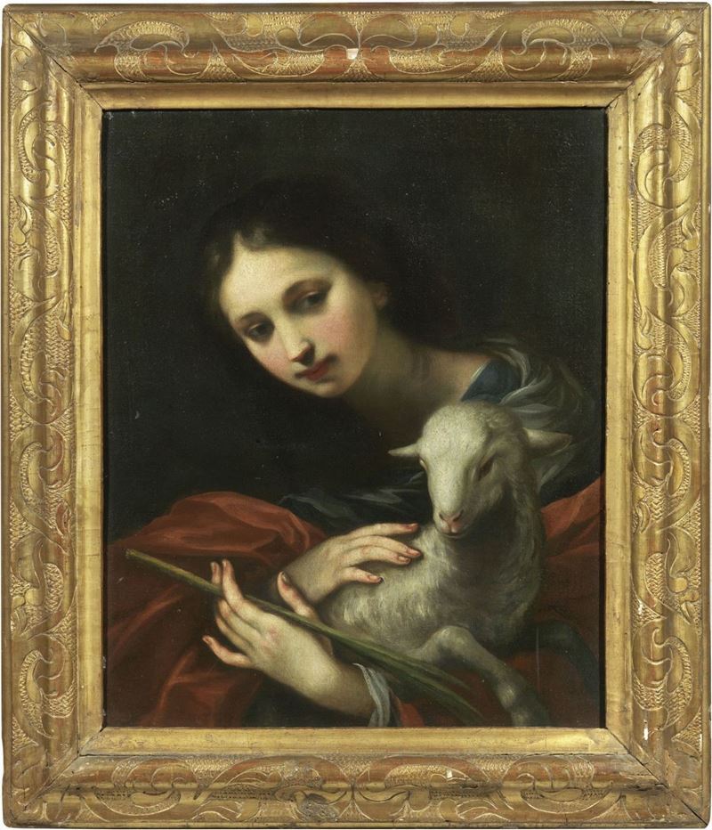 Baldassare Franceschini, Detto il Volterrano - Sant'agnese