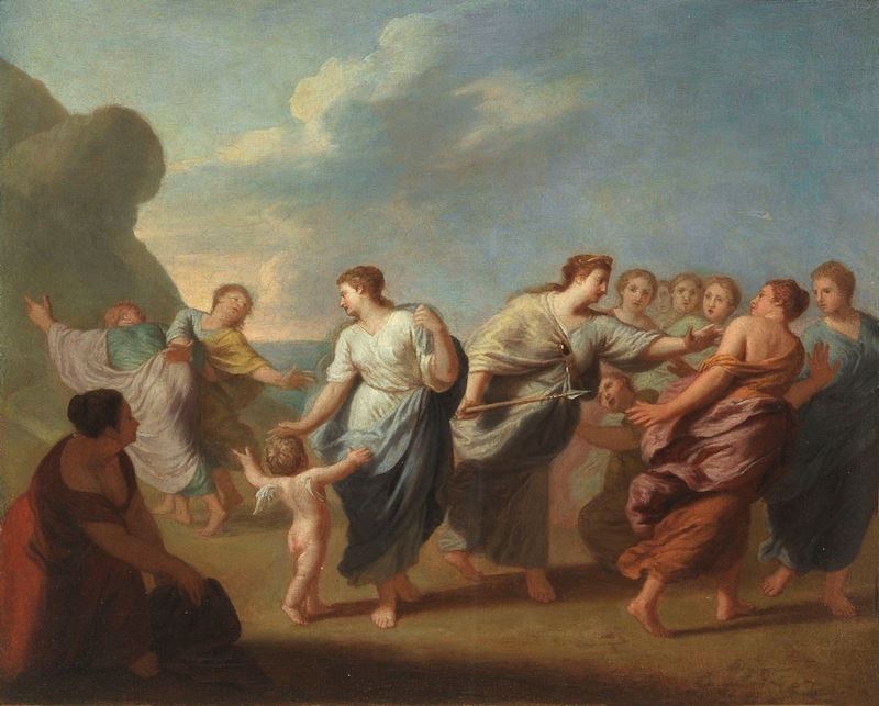 Giovanni Battista Cipriani (attr. A) - Ratto di Proserpina
