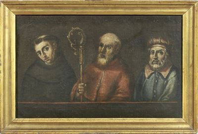 Sant'antonio, Sant'agostino e un Santo