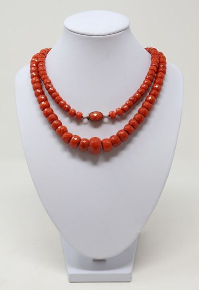 Collana in Corallo Rosso