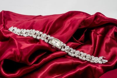 Longines Orologio da Polso Donna in Platino