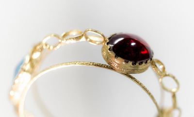 Bracciale Rigido «amaranto»