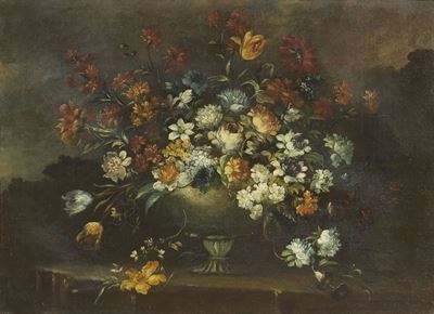Natura Morta con Vaso di Fiori