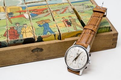 Longines Flagship Heritage Orologio da Polso con Cronografo Ref. 447964722, N. 35456298