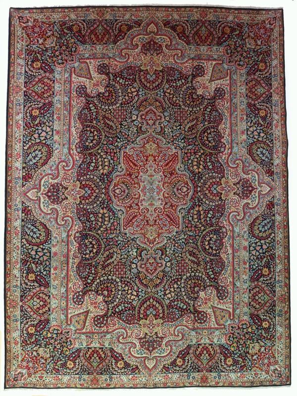 Tappeto Kerman Laver