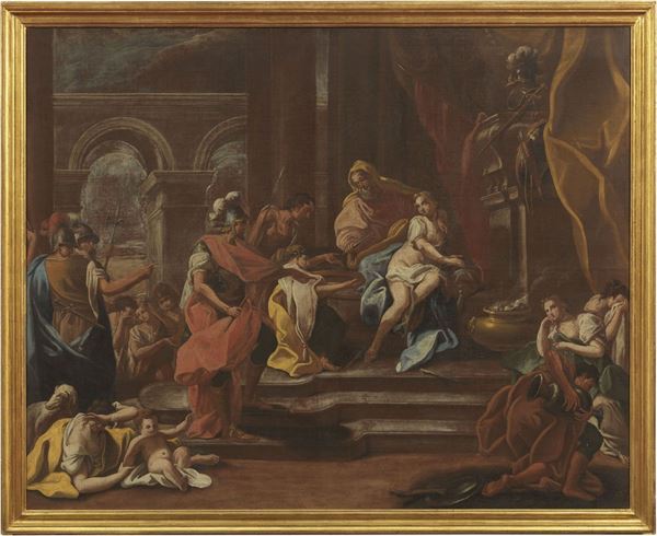 Scuola veneta inizio XVIII secolo - Due dipinti