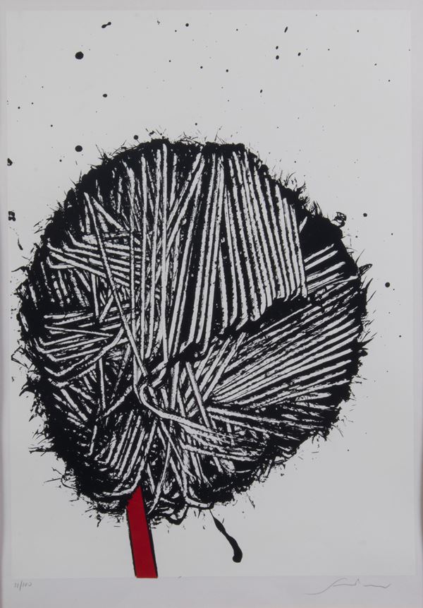 Emilio Scanavino : Senza titolo  - Litografia a colori, es. 31/100 - Auction Contemporary Art - I - Casa d'aste Farsettiarte