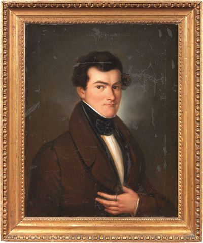 «ritratto di Friedrich Ludwig Van Oeder» e «ritratto di Marie Johanna Foessel»