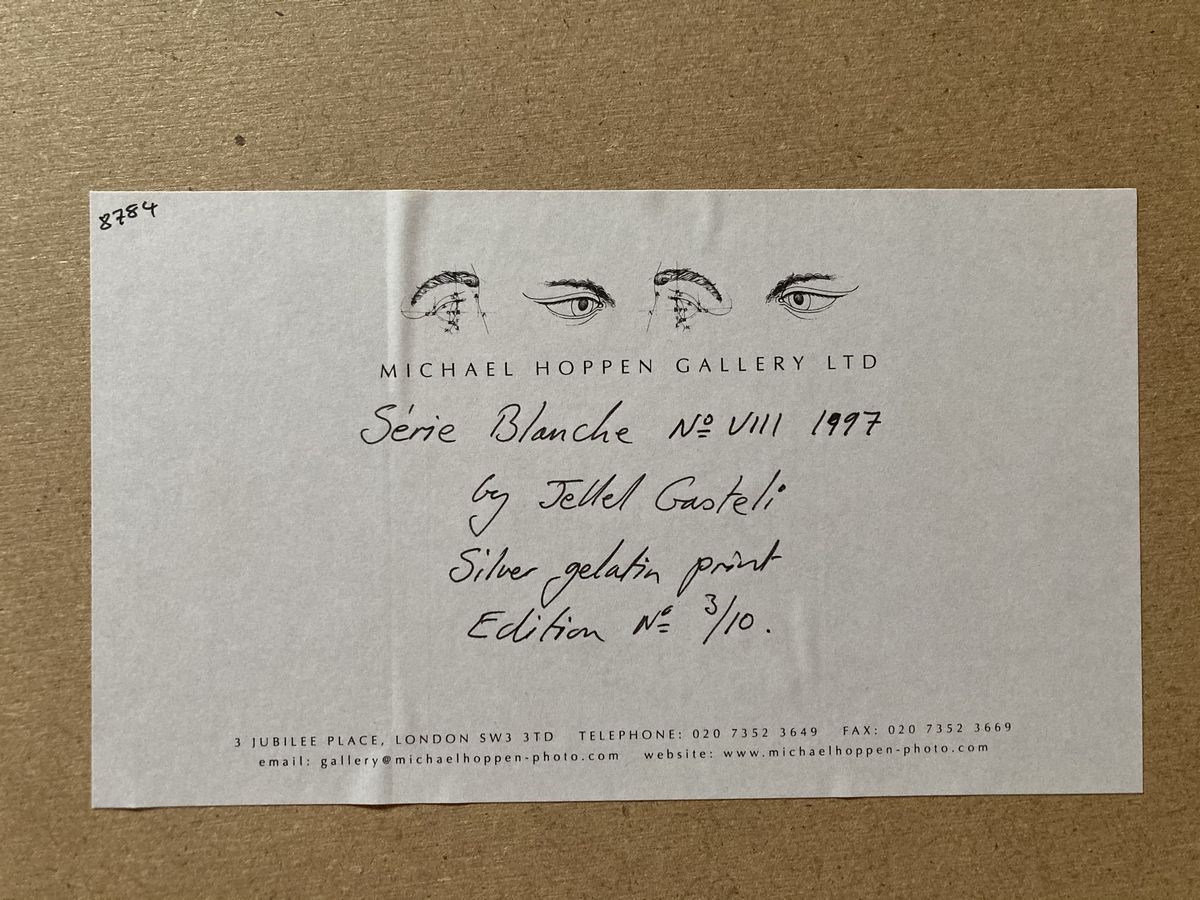 Jellel Gasteli - Série Blanche N. VIII