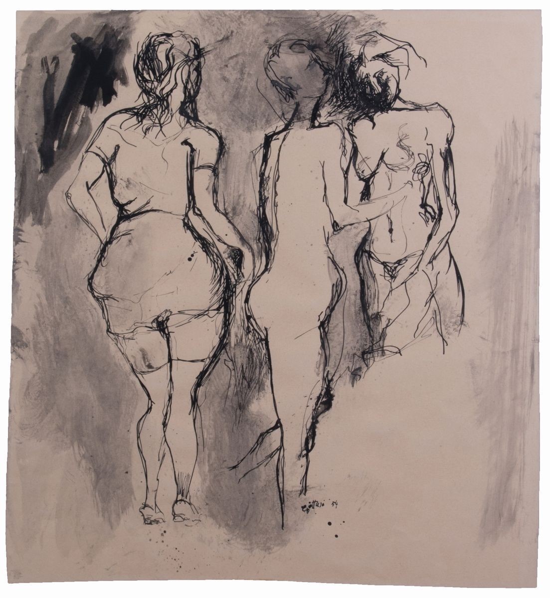 Renato Guttuso - Due Disegni