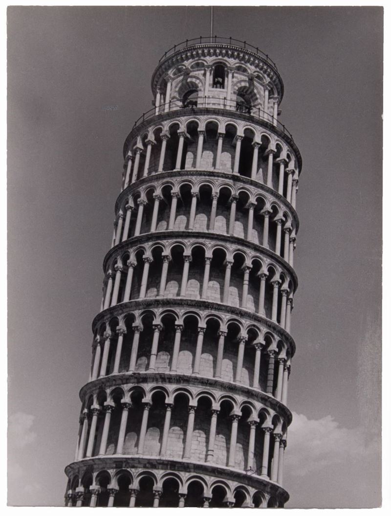 Paul Wolff - Dalla Serie «kleine Italienfahrt», la Torre di Pisa