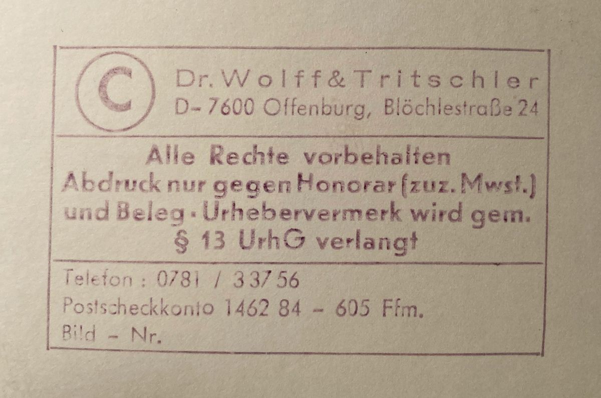 Paul Wolff - Dalla Serie «gross Oder Klein Bild?» - Frickenhaufen. Zwifchen Reben Grüßt Die Kapel...