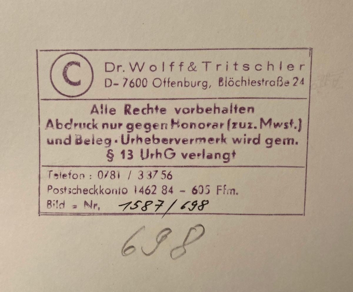 Paul Wolff - Dalla Serie «gross Oder Klein Bild?» - Frühmorgens in Die Tauffriche Luft