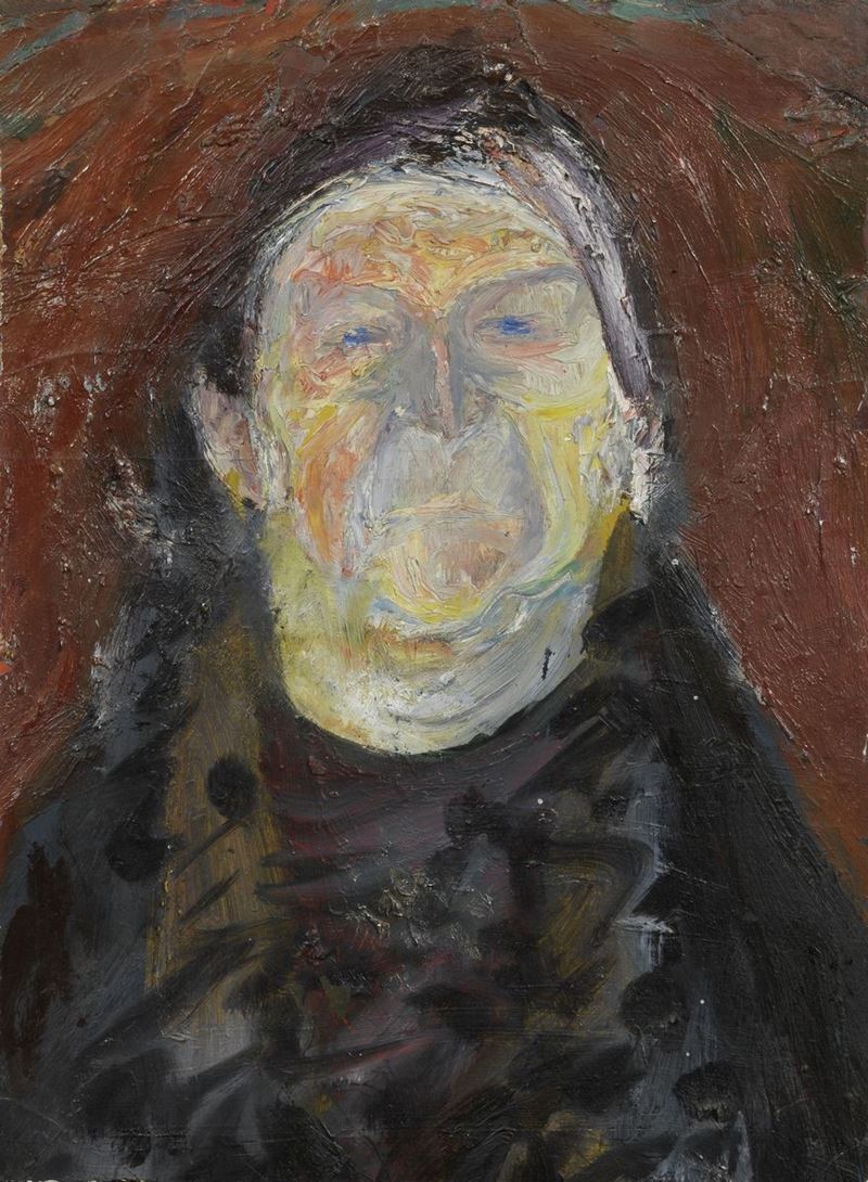David Burljuk - Ritratto