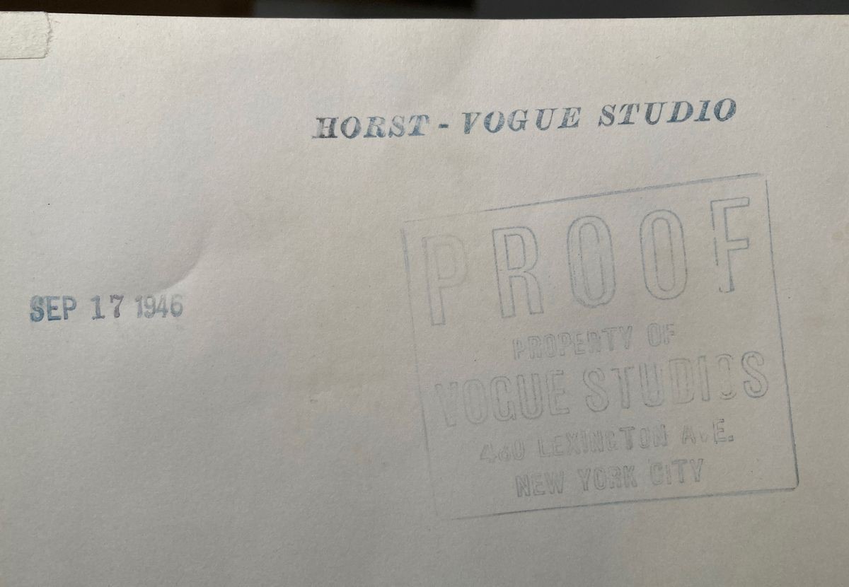 Horst P. Horst - Foto per Vogue Studio