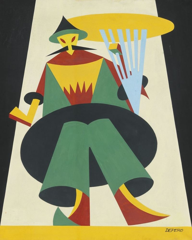 Fortunato Depero - Cinese