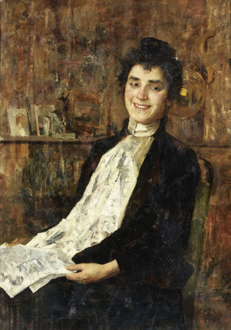 Giovanni Sottocornola - Ritratto della Moglie