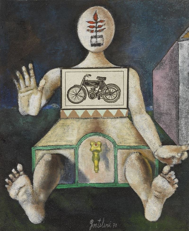Franco Gentilini - La Motocicletta