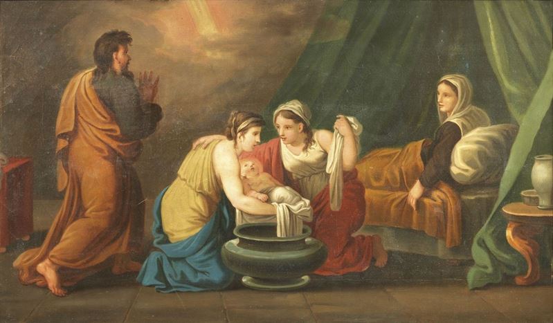 Ignoto del XIX Secolo - Natività della Vergine