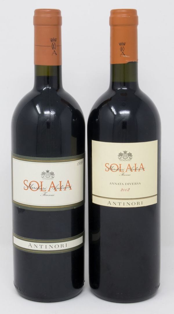 Solaia, Antinori, 2 bts  - Auction Collectable Wines - Casa d'aste Farsettiarte