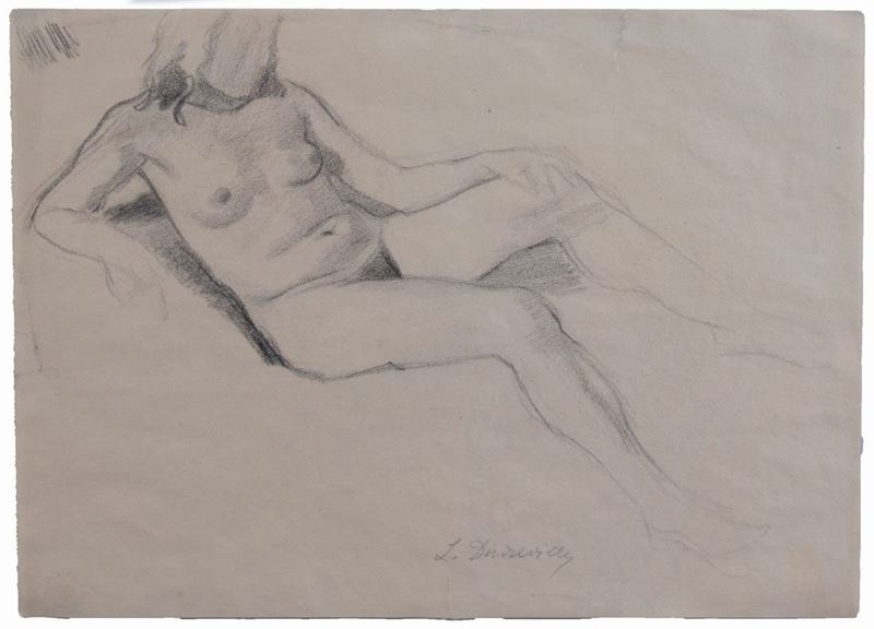 Leonardo Dudreville - Nudo Femminile