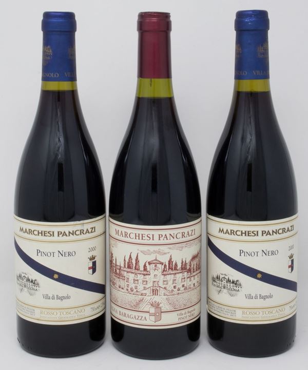 Selezione Marchesi Pancrazi, 3 bts  - Auction Collectable Wines - Casa d'aste Farsettiarte