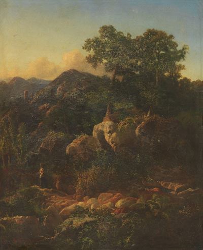 Paesaggio con Figura
