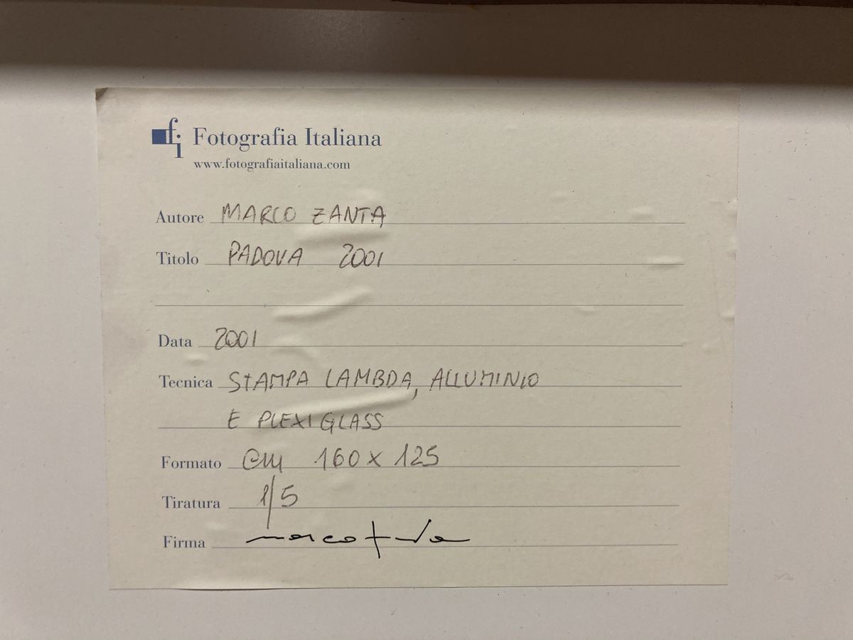 Marco Zanta - Padova 2001