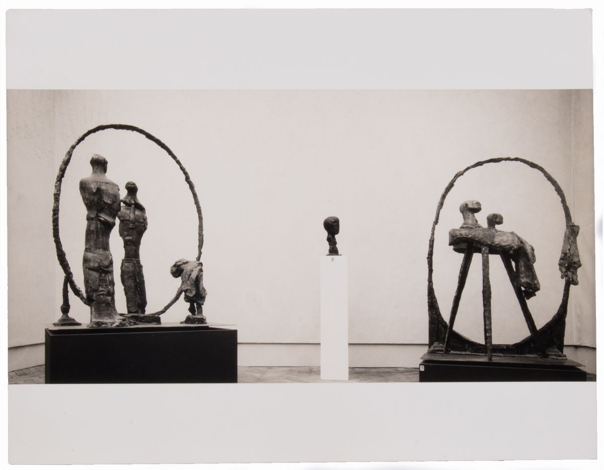 Ugo Mulas - Due Fotografie della Mostra di Augusto Perez