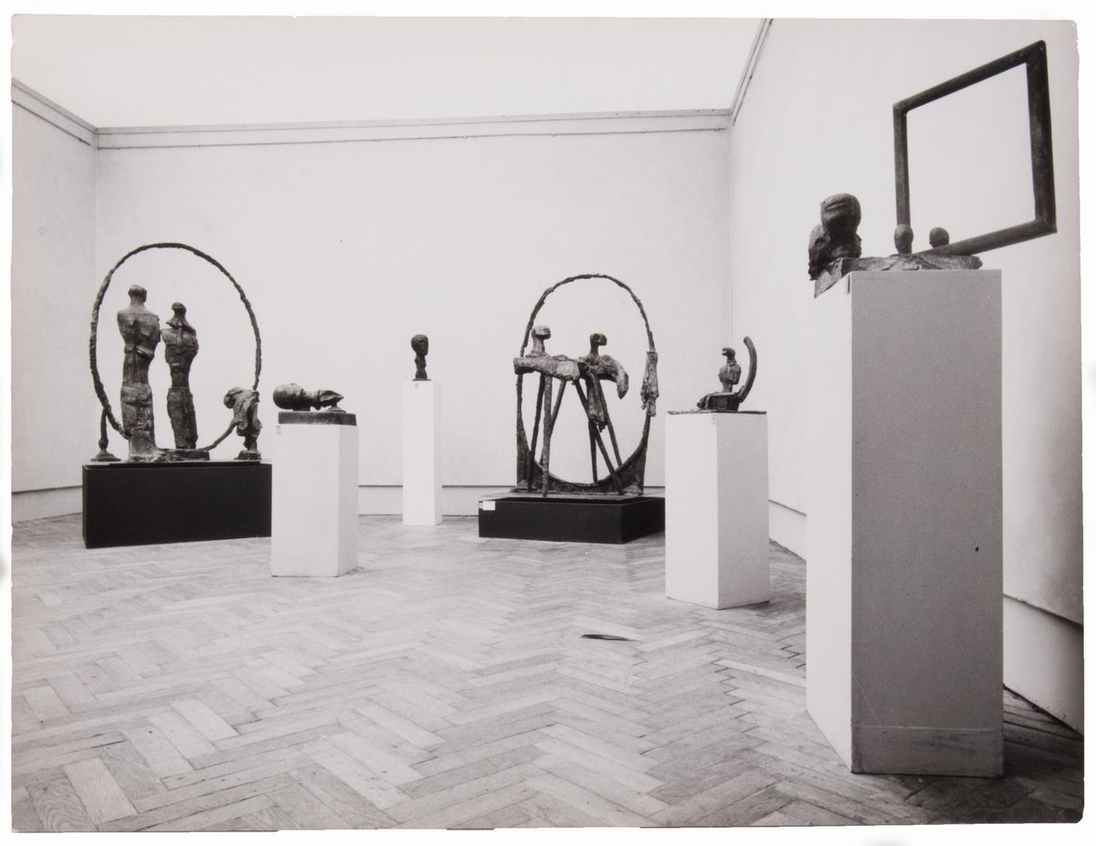 Ugo Mulas - Due Fotografie della Mostra di Augusto Perez