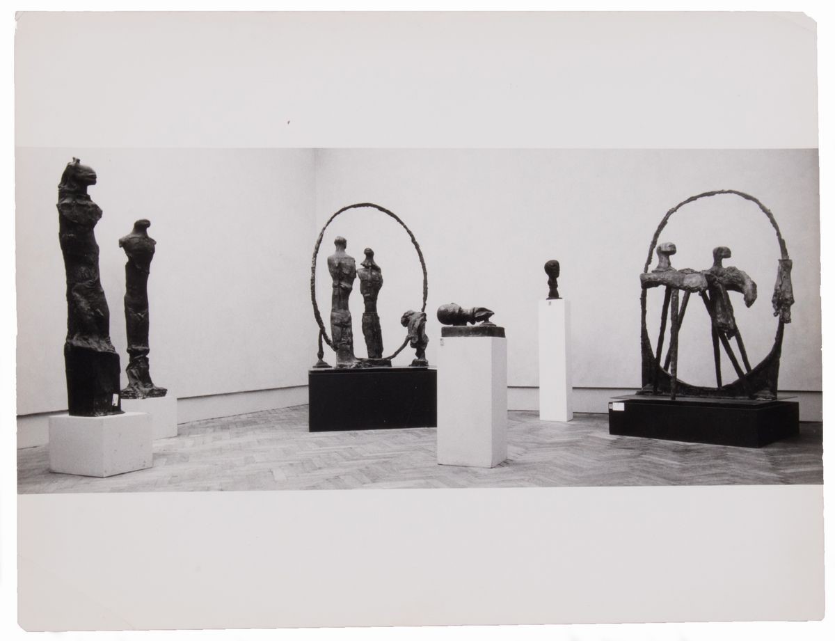 Ugo Mulas - Due Fotografie della Mostra di Augusto Perez