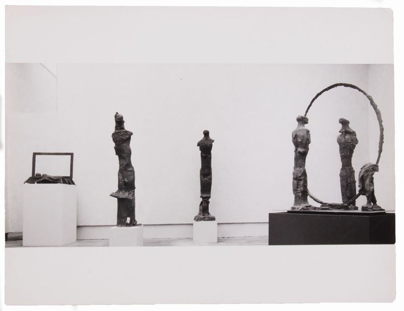 Ugo Mulas - Due Fotografie della Mostra di Augusto Perez