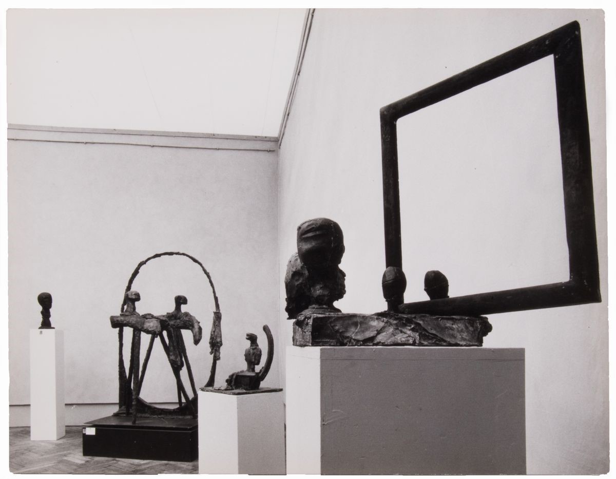Ugo Mulas - Due Fotografie della Mostra di Augusto Perez