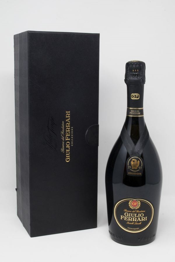 Giulio Ferrari, Riserva del Fondatore "Collezione", Fratelli Lunelli, 1997  - Auction Collectable Wines - Casa d'aste Farsettiarte