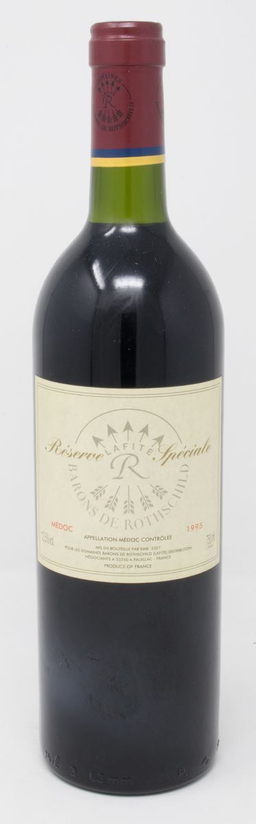 Lafite, Réserve Spécial Barons de Rothschild, 1995  - Auction Collectable Wines - Casa d'aste Farsettiarte