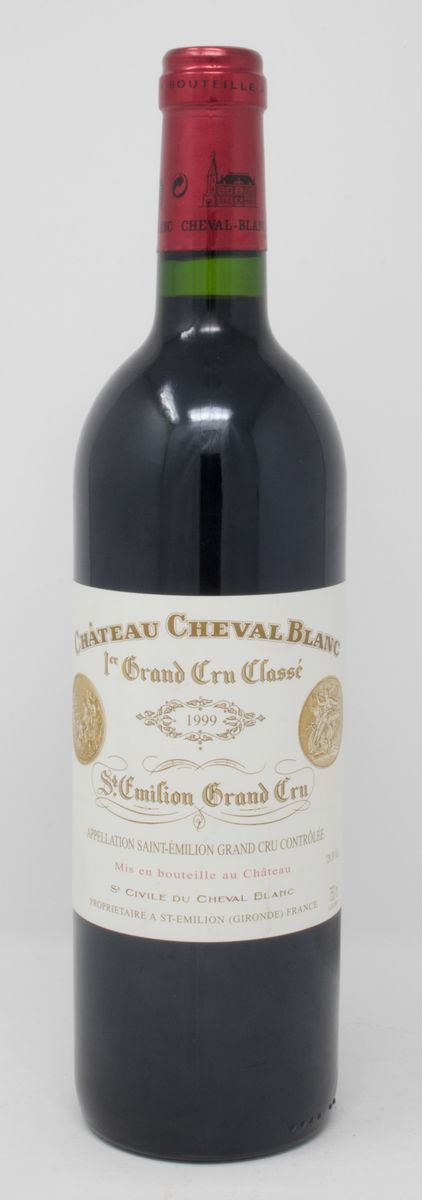 Château Cheval Blanc, Saint-Émilion, 1999  - Asta Vini da collezione - Casa d'aste Farsettiarte