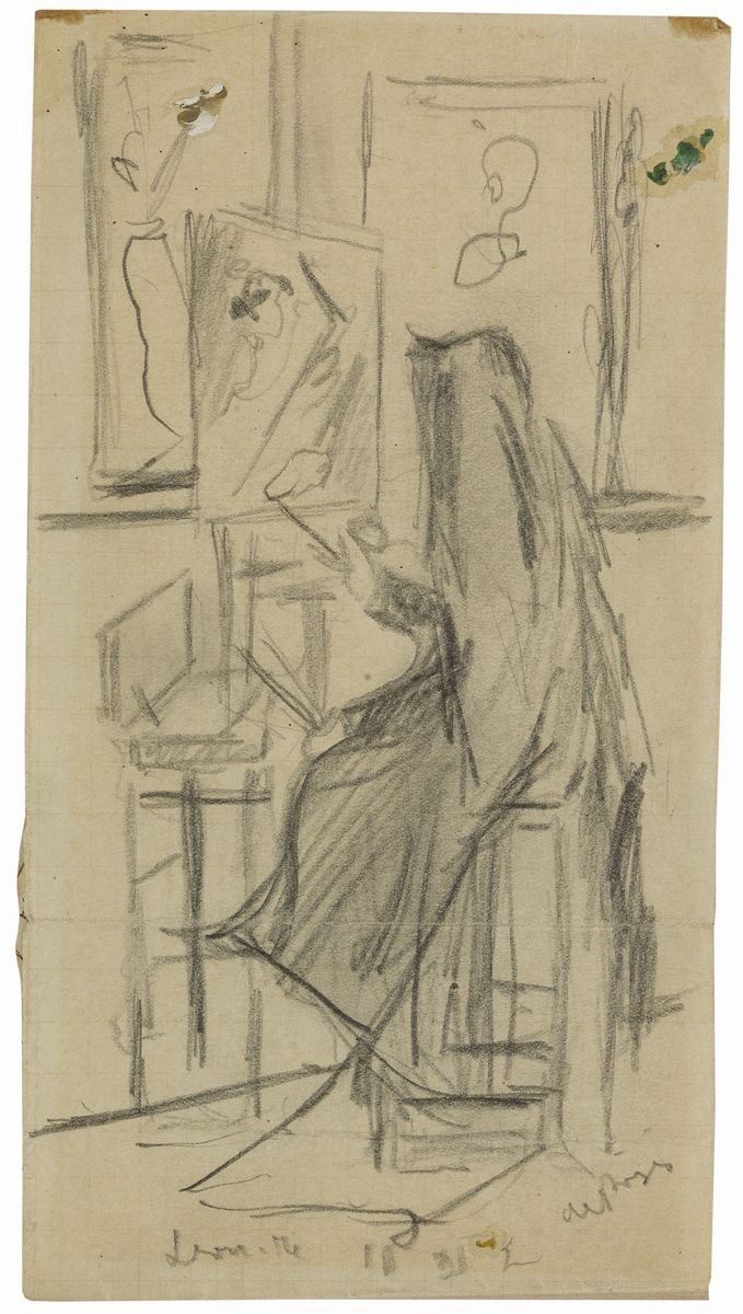 Filippo De Pisis - Due Disegni