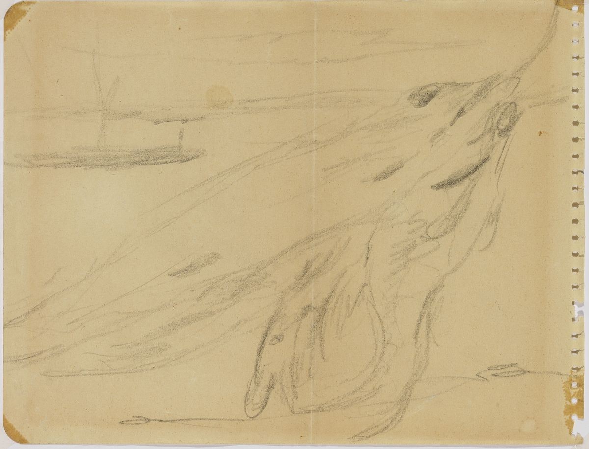 Filippo De Pisis - Due Disegni