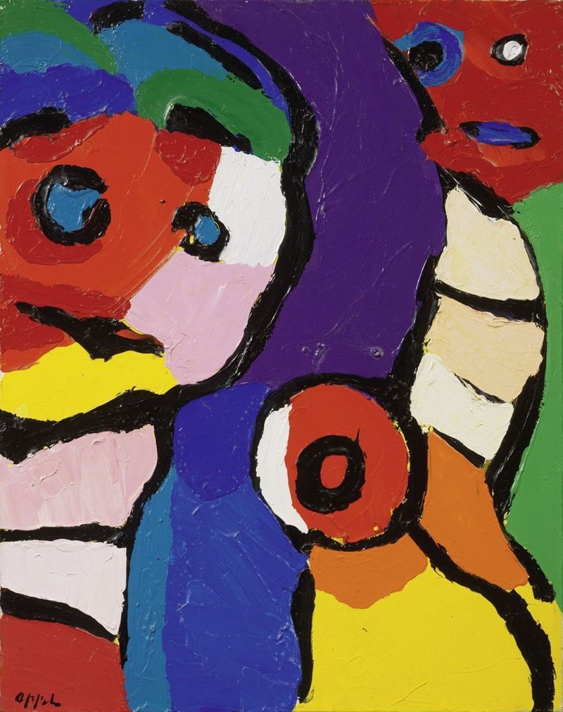 Karel Appel - Due Volti