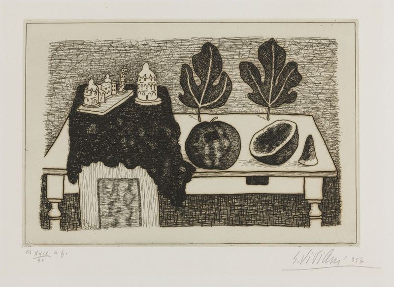 Giuseppe Viviani - Cocomero e Foglie