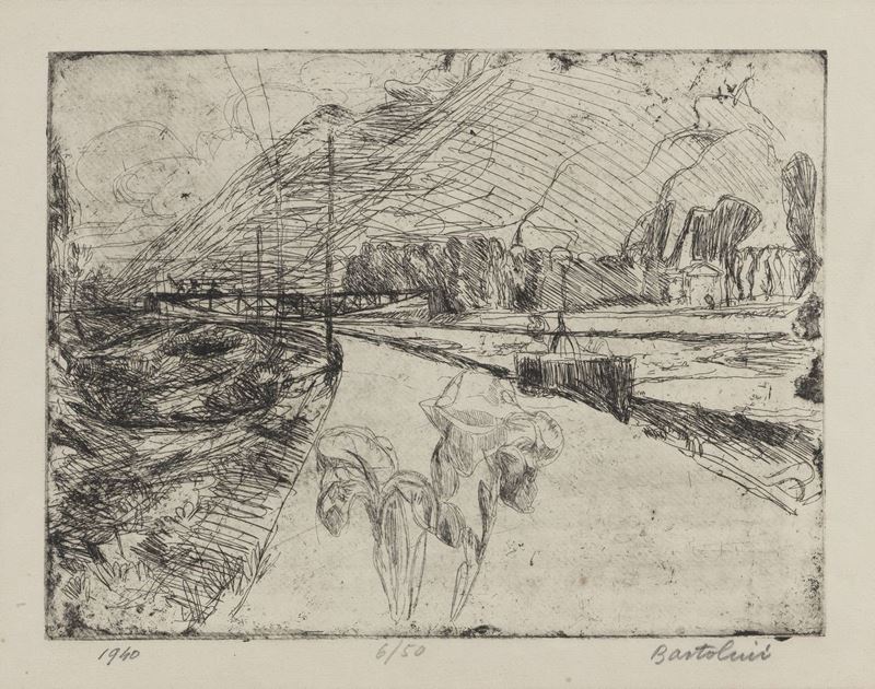 Luigi Bartolini - Paesaggio
