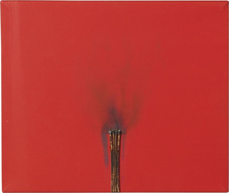 Bernard Aubertin - Dessin De Feu