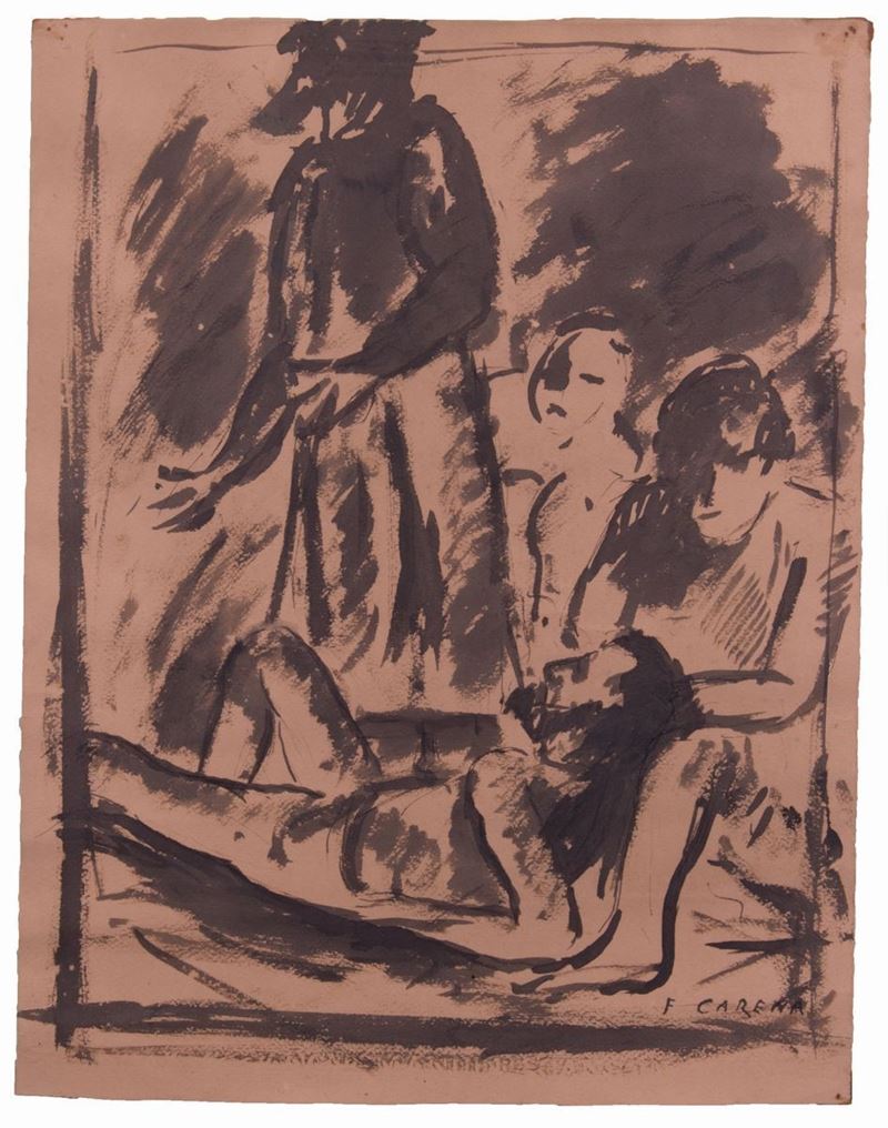 Felice Carena - Figure