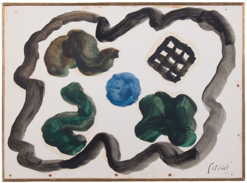 Virgilio Guidi - Composizione