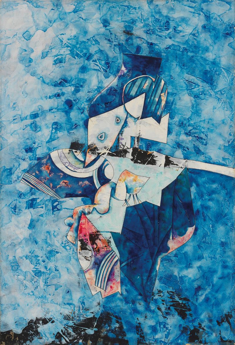 Gianni Dova - Uccello nel Cespuglio