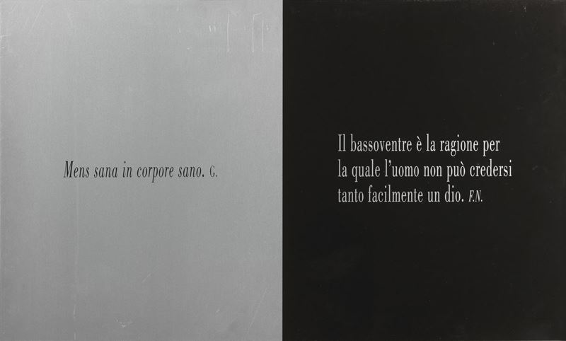 Joseph Kosuth - Mens Agitat Molem #6